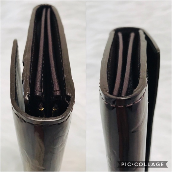 LOUIS VUITTON Vernis Wallet Purple - Picture 5 of 8